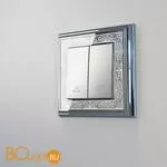 Рамка на 1 пост (хром/белый) Werkel Palacio Gracia W0011431 a051324 - Фото 0