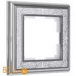 Рамка на 1 пост (хром/белый) Werkel Palacio Gracia W0011431 a051324