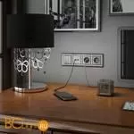 Рамка на 4 поста (хром/белый) Werkel Palacio Gracia W0041431 a051320 - Фото 0