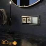 Рамка на 3 поста (золото/черный) Werkel Palacio W0031330 a051221 - Фото 0