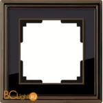 Рамка на 1 пост (бронза/черный) Werkel Palacio W0011328 a051220 - Фото 0