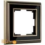 Рамка на 1 пост (бронза/черный) Werkel Palacio W0011328 a051220
