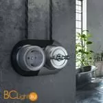 Выключатель на 4 положения двухклавишный (Матовый хром) Werkel Retro W5720022 a051641 - Фото 1