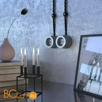 Розетка с заземлением (Матовый хром) Werkel Retro W5771022 a051638 - Фото 2