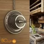 Выключатель на 4 положения двухклавишный (Бронзовый) Werkel Retro W5720012 - Фото 3