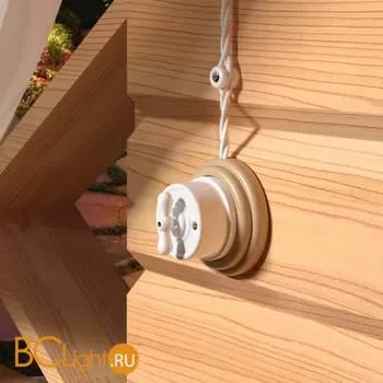 Выключатель на 4 положения двухклавишный (белый) Werkel Retro W5620001 a051310 - Фото 6