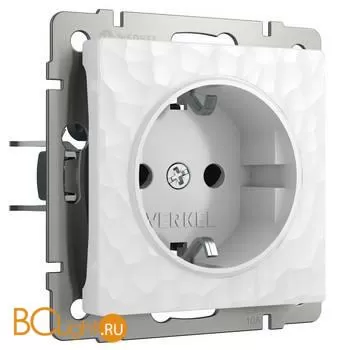 Розетка с заземлением (белый) Werkel W1271001 a052018
