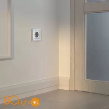 Розетка с заземлением (серебряный) Werkel W1271006 a052073 - Фото 2