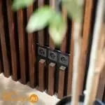 Розетка с заземлением (графит рифленый) Werkel W1171004 a050761 - Фото 4