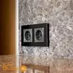 Розетка с заземлением и шторками (графит рифленый) Werkel W1171104 a050750 - Фото 5