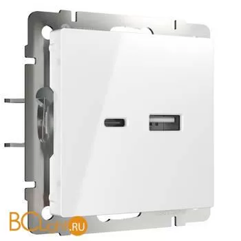 Розетка USB тип A+С (белый) Werkel W1171801 a049279