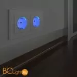 Розетка с заземлением и подсветкой (белая) Werkel W1171401 a051125 - Фото 1