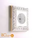 Розетка с заземлением, безвинтовой зажим (белая) Werkel W1171301 a051108 - Фото 5