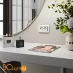 Розетка двойная с заземлением (белая) Werkel W1172001 a051129 - Фото 0