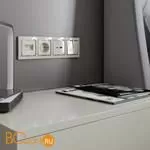 Розетка с заземлением, безвинтовой зажим (слоновая кость) Werkel W1171303 a051478 - Фото 7