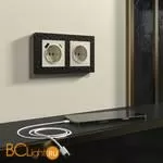 Розетка с заземлением, безвинтовой зажим (слоновая кость) Werkel W1171303 a051478 - Фото 12