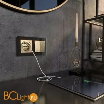 Розетка с быстрой зарядкой USB Type A+С (шампань рифленый) Werkel W1171710 a056276 - Фото 0