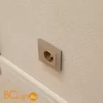 Розетка с заземлением (шампань рифленый) Werkel W1171010 a051434 - Фото 7