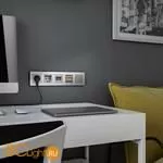 Розетка с заземлением и шторками (серебряный) Werkel W1171106 a051519 - Фото 8