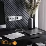 Розетка с заземлением и шторками (серебряный) Werkel W1171106 a051519 - Фото 10