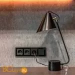 Розетка с заземлением, безвинтовой зажим (черный матовый) Werkel W1171308 a051618 - Фото 6