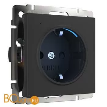 Розетка с подсветкой (черный) Werkel W1171408 a054523