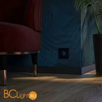 Розетка с подсветкой (черный) Werkel W1171408 a054523 - Фото 6