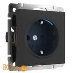 Розетка с подсветкой (черный) Werkel W1171408 a054523