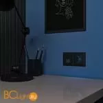 Розетка с подсветкой (черный) Werkel W1171408 a054523 - Фото 1