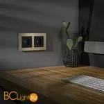 Розетка с подсветкой (черный) Werkel W1171408 a054523 - Фото 3