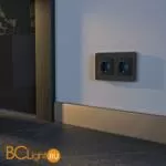 Розетка с подсветкой (черный) Werkel W1171408 a054523 - Фото 4