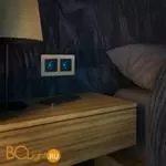 Розетка с подсветкой (черный) Werkel W1171408 a054523 - Фото 5