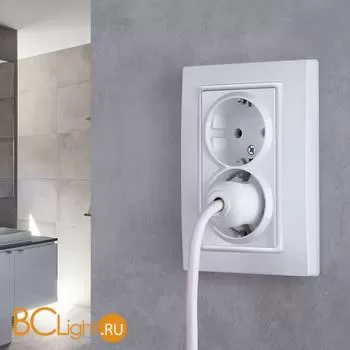 Рамка для двойной розетки (белый, basic) Werkel Snabb Basic W0082001 a051304 - Фото 0