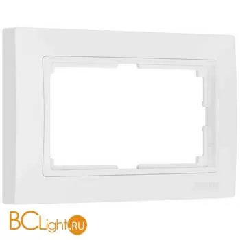 Рамка для двойной розетки (белый, basic) Werkel Snabb Basic W0082001 a051304