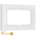Рамка для двойной розетки (белый, basic) Werkel Snabb Basic W0082001 a051304