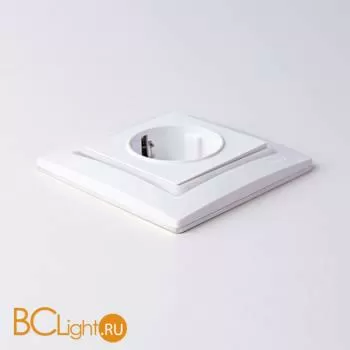 Рамка на 1 пост (белый, basic) Werkel Snabb Basic W0012001 a051303 - Фото 0