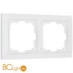 Рамка на 2 поста (белый, basic) Werkel Snabb Basic W0022001 a051305