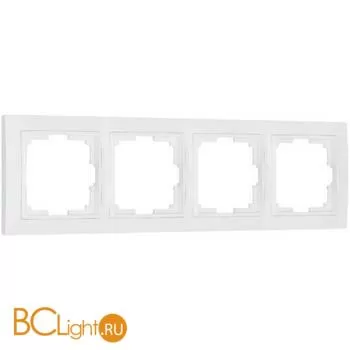 Рамка на 4 поста (белый, basic) Werkel Snabb Basic W0042001 a051301