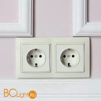 Рамка на 2 поста (слоновая кость, basic) Werkel Snabb Basic W0022003 a051307 - Фото 3