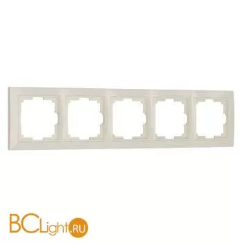 Рамка на 5 постов (слоновая кость, basic) Werkel Snabb Basic W0052003 a051292
