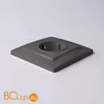 Рамка на 1 пост (серо-коричневый, basic) Werkel Snabb Basic W0012007 a051291 - Фото 1