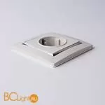 Рамка на 1 пост (слоновая кость/хром) Werkel Snabb W0011903 a051661 - Фото 0