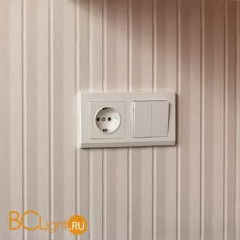 Рамка на 2 поста (белый) Werkel Stark W0021801 a050904 - Фото 0