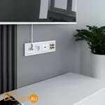 Рамка на 4 поста (белый) Werkel Stark W0041801 a050914 - Фото 0