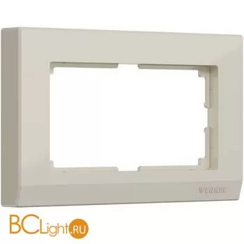 Рамка для двойной розетки (слоновая кость) Werkel Stark W0081803 a050906