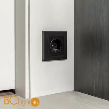 Рамка на 1 пост (черный) Werkel Stark W0011808 a050908 - Фото 7