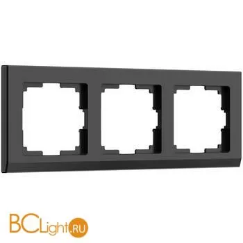 Рамка на 3 поста (черный) Werkel Stark W0031808 a050925