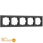 Рамка на 5 постов (черный) Werkel Stark W0051808 a050926