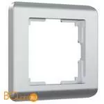 Рамка на 1 пост (серебряный) Werkel Stream W0012106 a051283