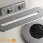 Рамка на 2 поста (серебряный) Werkel Stream W0022106 a051266 - Фото 1